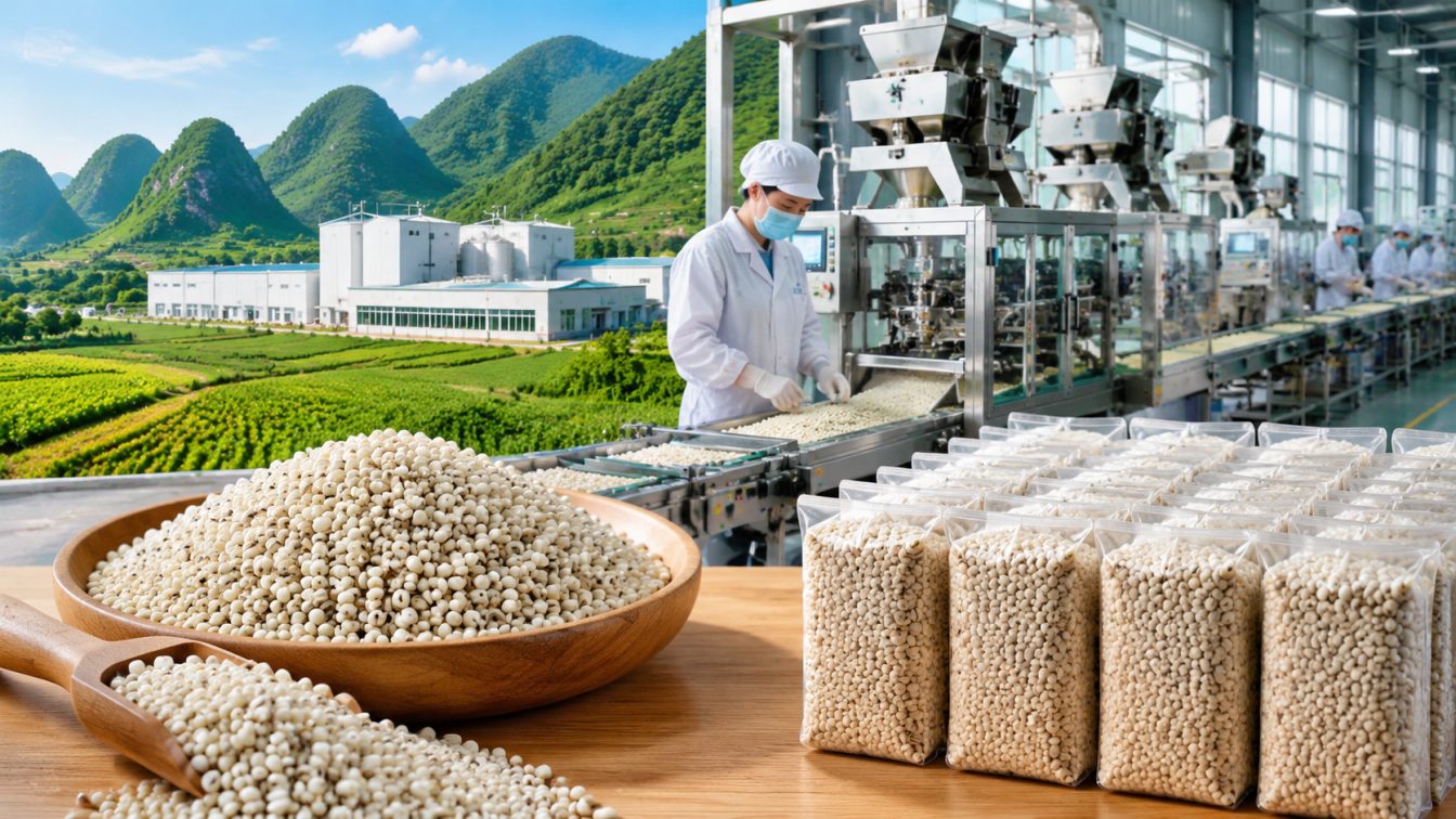 富裕县为薏仁米采购提供产地直供